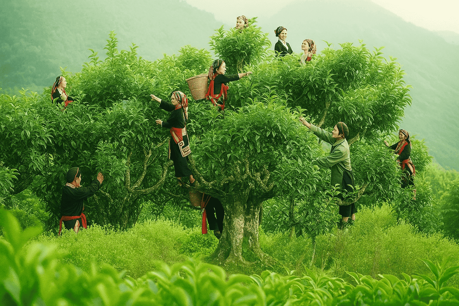 Trà Shan Tuyết Cổ Thụ