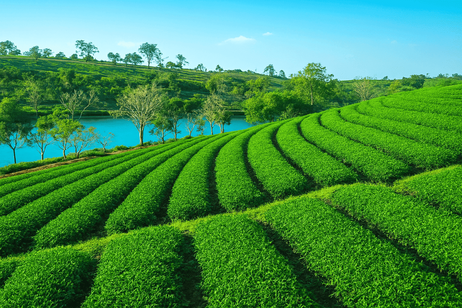 Vườn Trà Ô Long Bảo Lộc Lâm Đồng